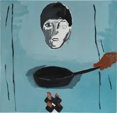 Henry Taylor, Noah, 2004, acrylic on canvas