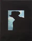 John Stezaker, Dark Star XVI, 1979–1983, paper collage laid on board
