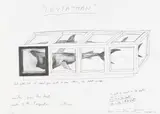 Damien Hirst, Leviathan, 2006, pencil on paper