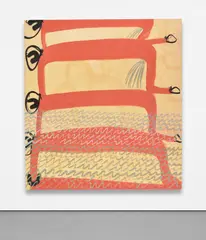 Flood by Tala Madani, 2006, oil on canvas, sold Jun 2021