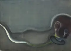 Untitled by Izumi Katō, 2003, oil on canvas, sold Jun 2021