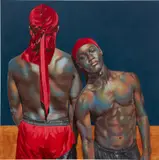 Robert Petersen, We're Gonna Be Kings, 2021, oil on panel