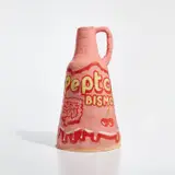 Grant Levy-Lucero, Pepto Bismol, 2018, glazed stoneware