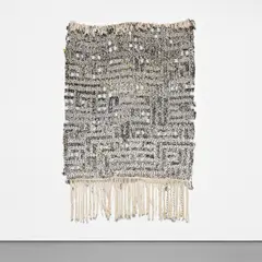 Igshaan Adams, Surah al-Kafiroon II (Part One), 2016, woven nylon rope, beads and string