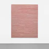 Jennifer Guidi, Untitled (Field SF #2F, Red and Lilac), 2015, oil on canvas