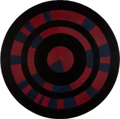 Paul Mogensen, No Title (Alizarin Crimson, Prussian Blue), 1988, oil on canvas