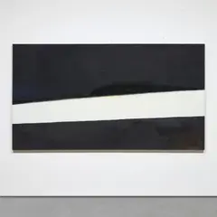 Suzan Frecon, Dark and Light (with Homage to Manet), 1985–1986, oil on canvas