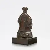Half-Figure by Henry Moore, 1983, bronze, sold Sep 2021