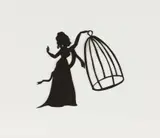 Kara Walker, Untitled, 1998, cut paper collage on paper