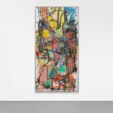 Aaron Garber-Maikovska, Untitled, 2016, ink and pastel on gator board
