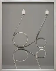 Sterling Silver Candleholder by Elad Lassry, 2012, chromogenic print, in artist's frame, sold Sep 2021