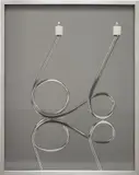 Elad Lassry, Sterling Silver Candleholder, 2012, chromogenic print, in artist's frame