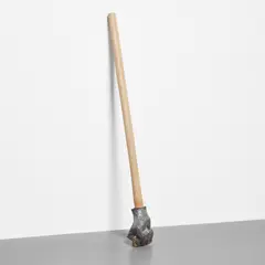 Matthew Day Jackson, Sledgehammer, 2010, lead, bronze and wooden handle