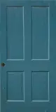 Josephine Halvorson, Blue Door (Facing Inside), 2014, oil on canvas