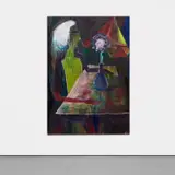 Matthias Dornfeld, Blumenszene, 2010, oil on canvas