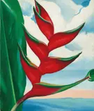 Georgia O'Keeffe, Crab’s Claw Ginger Hawaii, 1939, oil on canvas