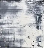 Weiß (White) by Gerhard Richter, 1988, oil on canvas, sold Nov 2021