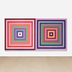 Frank Stella, Double Concentric Square, 1978, acrylic on canvas