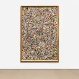 Mike Kelley, Memory Ware Flat #3, 2000, mixed media on wood panel