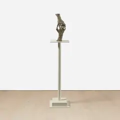 Bruce Nauman, Untitled (from Fifteen Pairs of Hands), 1996, white bronze, on artist's base