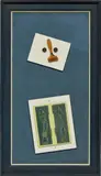 Max Ernst, Portrait de Ernst Wilhelm Leberecht Tempel, 1965, collage and oil on wood panel