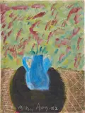 Milton Avery, Big Bouquet, 1962, oil on canvasboard