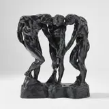 Auguste Rodin, Trois ombres, Taille de la Porte dite aussi 'Moyen Modèle'—variante