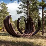 Bernar Venet, 221.5° Arc x 15
