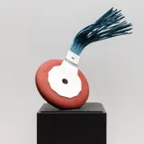 Claes Oldenburg, Typewriter Eraser, 1977, ferrocement, acrylic, aluminum and stainless steel