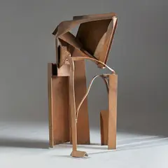 Ballade by Anthony Caro O.M, 1984–1985, steel, sold Nov 2021