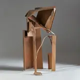 Ballade by Sir Anthony Caro, O.M, R.A., 1984–1985, steel, sold Nov 2021