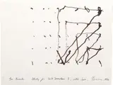 Brice Marden, Study for Cold Mountain 3