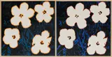 Richard Pettibone, Andy Warhol 'Two Flowers' 1964