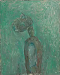 Susan Rothenberg, Olive, 2008, oil on canvas