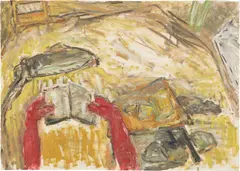 Susan Rothenberg, Untitled, 2002, oil on paper