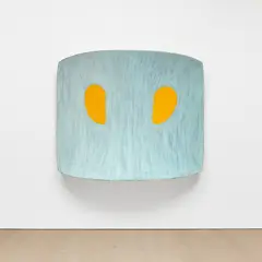 Ron Gorchov, Comedy, 1975, oil on shaped canvas