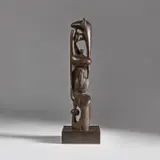 Agustín Cárdenas, Totem, 1989, bronze with a brown patina