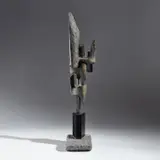 Alicia Penalba, Oiseau lunaire, 1969, bronze with brown patina