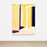 Hiejin Yoo, Facing South home gets more sunlight, 2017, Flashe and oil on canvas