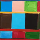 Stanley Whitney, Stay Song 21, 2018, oil on linen