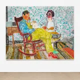 Farley Aguilar, The Rocking Chair, 2017, oil on canvas