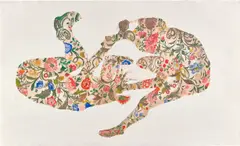 Firelei Báez, Untitled, 2013, ink and gouache on paper