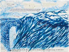 Raymond Pettibon, No Title (When I went), 2001, pen and ink on paper
