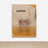 Julian Schnabel, Hopper, 1991, oil, epoxy and resin on tarpaulin