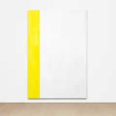 Untitled by Günther Förg, 1990, acrylic on canvas, sold Nov 2021
