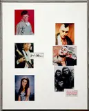 Richard Prince, Untitled (Publicity), 1999, ink on six publicity photographs, in artist's frame