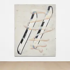 Anne Neukamp, Swerve, 2013, oil, acrylic and tempera on canvas