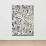 Angel Otero, Untitled (SK-LW), 2013, oil and oil paint skins on canvas