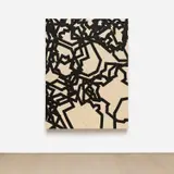 Latifa Echakhch, Derive 44, 2015, acrylic on canvas