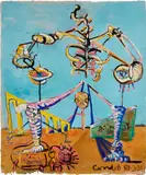George Condo, Abstract Figure